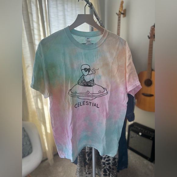 Tops - Tie Dye Alien T-Shirt